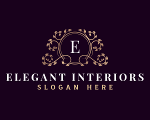 Luxury Nature Decorative logo design