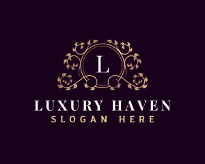 Luxury Nature Decorative logo design