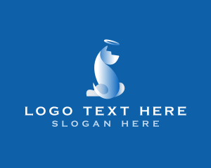 Hound - Dog Pet Cemetery logo design