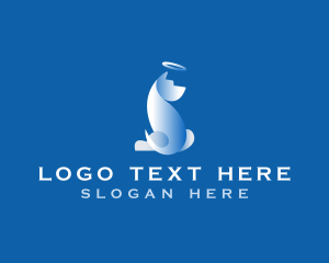 Canine - Dog Pet Cemetery logo design