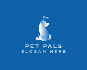 Dog Pet Cemetery logo design