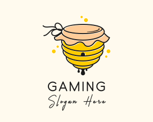 Beekeeping - Artisan Beehive Honey logo design