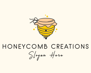 Beehive Honey Dew logo design