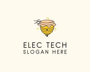 Beehive Honey Dew logo design