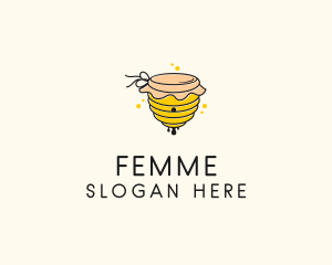 Beehive Honey Dew logo design