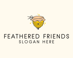 Beehive Honey Dew logo design