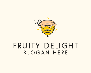 Beehive Honey Dew logo design