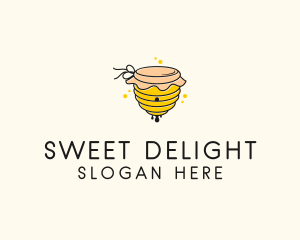 Beehive Honey Dew logo design