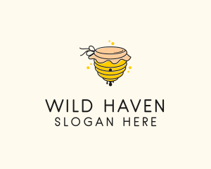 Beehive Honey Dew logo design