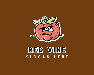 Tomato - Tomato Food Cartoon logo design