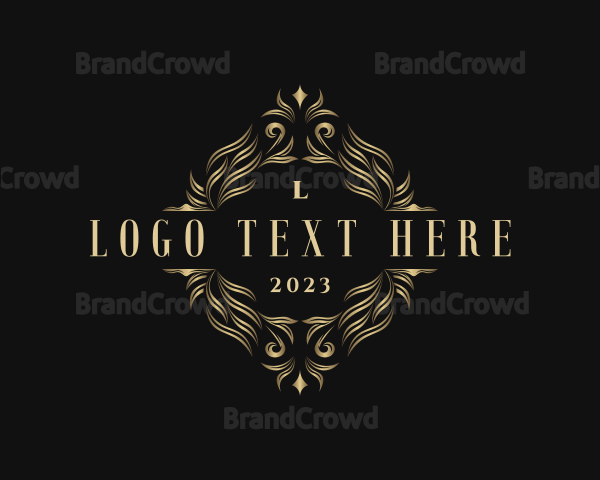 Luxury Royalty Ornamental Logo