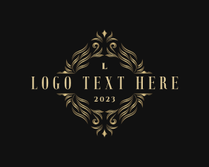 Luxury Royalty Ornamental Logo