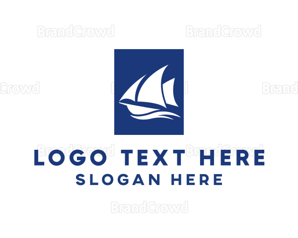 Sailboat Sailing Boat Logo