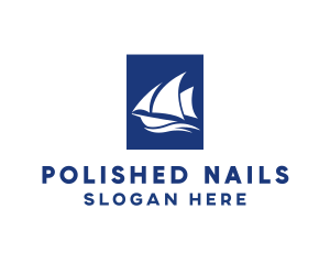 Sailboat Sailing Boat logo design