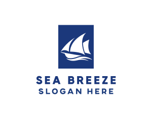 Sail - Sailboat Sailing Boat logo design