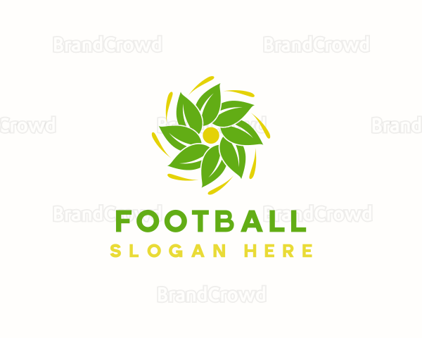 Solar Leaf Fan Logo