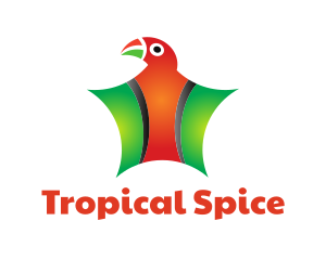 Indonesia - Colorful Parrot Star logo design