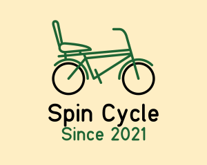City Bike Outline logo design