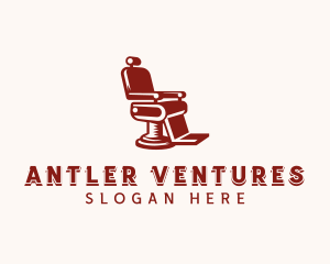 Barber Chair Hairstyling logo design