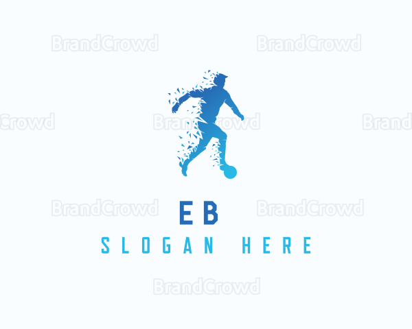 Athlete Football Soccer Logo