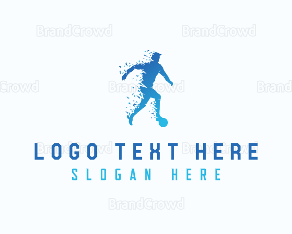 Athlete Football Soccer Logo