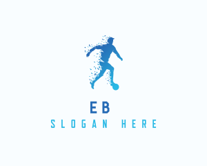 Athlete Football Soccer Logo