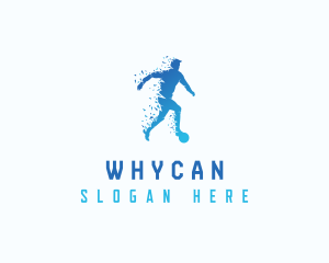 Coach - Athlete Football Soccer logo design