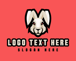 Wild Hare Rabbit logo design