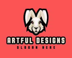 Wild Hare Rabbit logo design