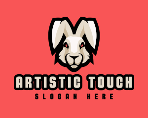 Wild Hare Rabbit logo design