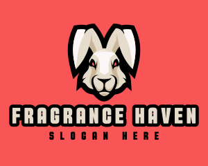 Wild Hare Rabbit logo design