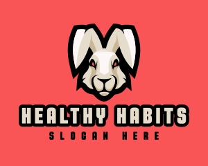 Wild Hare Rabbit logo design