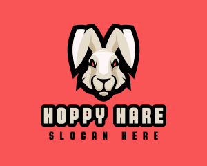 Wild Hare Rabbit logo design