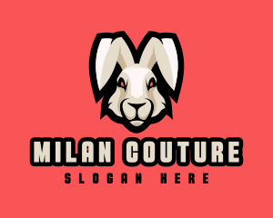 Wild Hare Rabbit logo design