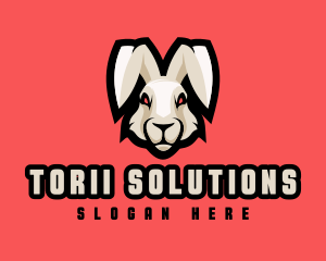 Wild Hare Rabbit logo design