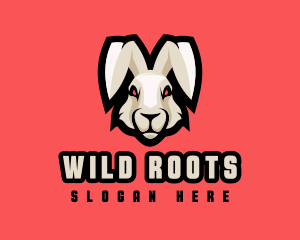 Wild Hare Rabbit logo design