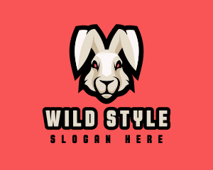 Wild Hare Rabbit logo design