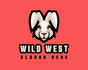 Wild Hare Rabbit logo design