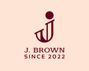 Luxury Brand Letter J logo design