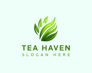 Grass Leaf Lawn  logo design