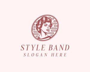 Hairdresser Salon Styling logo design