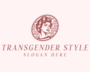 Hairdresser Salon Styling logo design