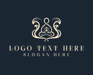 Yogi - Zen Spiritual Yoga logo design
