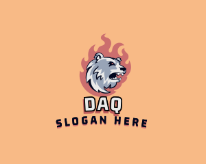 Polar Bear Gaming Character Logo
