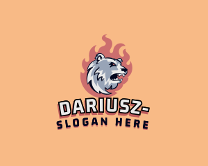 Polar Bear Gaming Character Logo