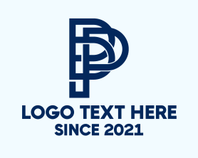 Joinery - Letter PD Monogram logo design