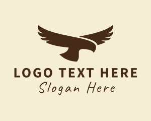 Pigeon - Brown Eagle Conservation logo design