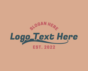 Hipster Generic Brand logo design