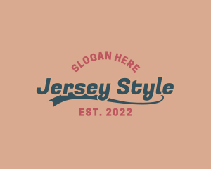 Jersey - Hipster Generic Brand logo design