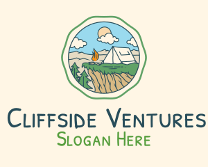 Cliff - Summer Outdoor Camping logo design